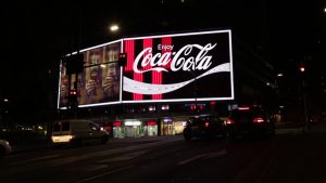 Offline marketing op billboard